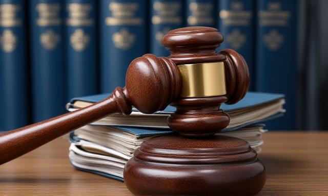 Gavel and legal documents representing UK compliance